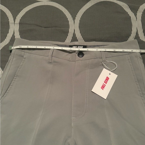 Full Send golf Men's Gray Pants - Picture 4 of 5